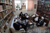 گزارش تصویری: دیدار ریاست و معاونان جامعة‌المصطفی‌العالمیه با حضرت آیت‌الله العظمی صافی گلپایگانی