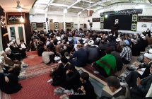 گزارش تصویری : مراسم عزاداری شهادت امام جعفر صادق علیه‌السلام در دفتر مرجع عالیقدر آیت‌الله العظمی صافی گلپایگانی دامت‌برکاته