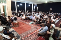 گزارش تصویری: گردهمایی ائمه جماعات، مبلغین، مسئولین ومداحان هیئات استان قم در دفتر مرجع عالیقدر حضرت آیت الله العظمی صافی گلپایگانی