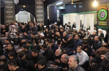 مجلس عزاداری تاسوعای حسینی در دفتر آیت‌الله العظمی صافی گلپایگانی