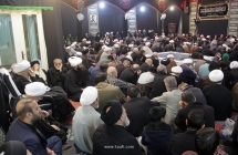 گزارش تصویری: مراسم عزاداری شهادت حضرت ثامن الحجج امام علي بن موسى الرضا علیه‌السلام در دفتر آیت الله العظمی صافی گلپایگانی