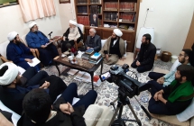 گزارش تصویری: دیدار مسئولان و جمعی از حفّاظ مؤسسه قرآنی بیت الأحزان و دار القرآن امام علی علیه‌السلام با مرجع عالیقدر حضرت آیت الله العظمی صافی گلپایگانی