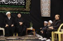 مراسم روضه حضرت سیدالشهداء علیه السلام باحضور علماء و عموم شیفتگان اهل بیت علیهم السلام-دفتر حضرت آیت الله العظمی صافی گلپایگانی قدس سره/نهم محرم 1444