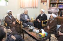 گزارش تصویری حضور دکتر محمد مهدی طهرانچی رئیس دانشگاه آزاد کشور در بیت حضرت آیت الله العظمی صافی گلپایگانی قدس سره
