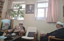 گزارش تصویری دیدار تولیت محترم آستان قدس رضوی با آیت الله زاده معظم استاد حاج شیخ حسن صافی